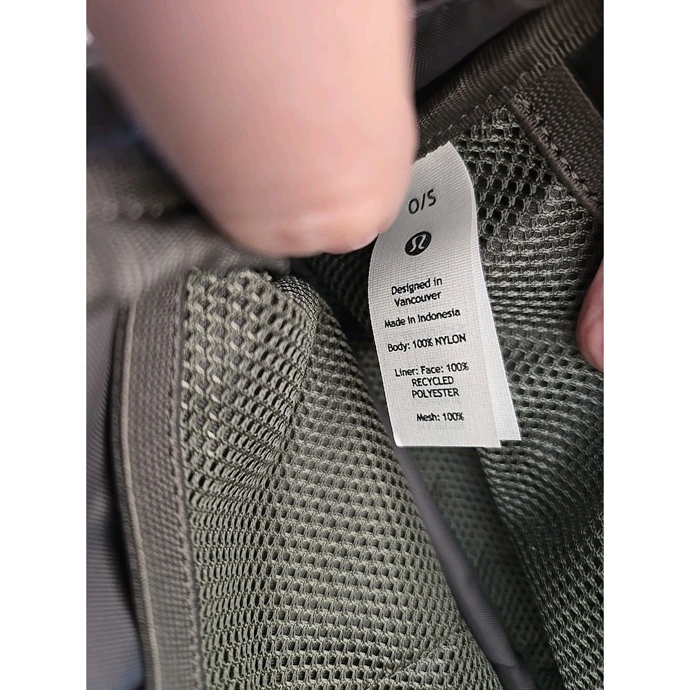 Lululemon Everywhere Adjustable Belt Bag 1L NWOT ONE SIZE Double Zip Top Gray - Picture 10 of 11